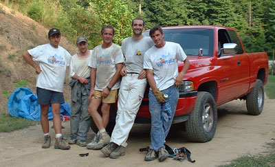 Roc Team with Christian and Laurent